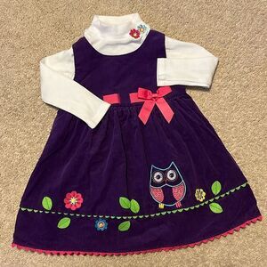 BONNIE BABY GIRLS SIZE 24 MONTH JUMPER DRESS